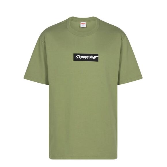 Supreme Futura Box Logo Green T-Shirt*NEW in BAG*Size L - Picture 1 of 6